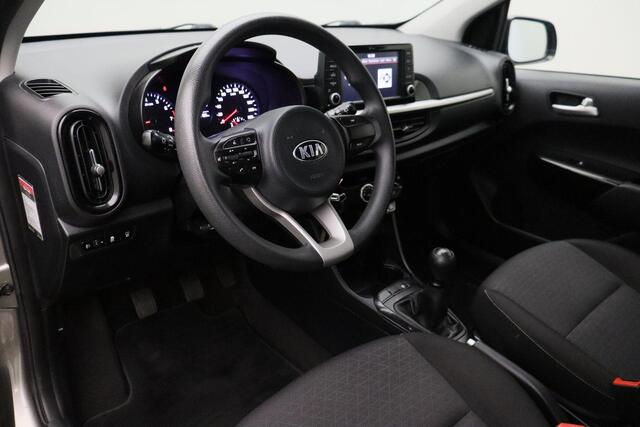 KIA PICANTO 1.0 CVVT ComfortPlusLine Navigator 2017 | Goed Onderhouden | Airco | Navigatie | Achteruitrij Camera | Lichtmetalen Velgen | Android / Apple Carplay | Stuurwiel Bediening | 2 Sleutels | Boekjes | Nationale Autopas