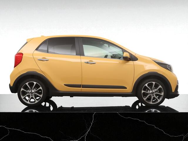 KIA PICANTO 1.0 T-GDi 100PK X-Line - Striping - Navigatie - Camera - Lederen bekleding - 16 inch LM velgen - LED koplampen - Fabrieksgarantie tot 04-2030