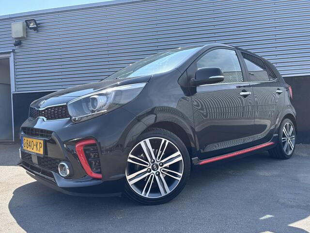 KIA PICANTO 1.0 T-GDI GT-Line RMC-Trekhaak, 1e eign. 100PK! Leder, Navigatie, Stoel- & Stuurwiel verwarmd, Climate control, Smart Key,