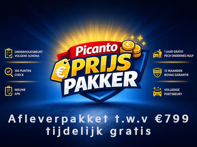 KIA PICANTO 1.0 DPI DynamicPlusLine Prijspakker