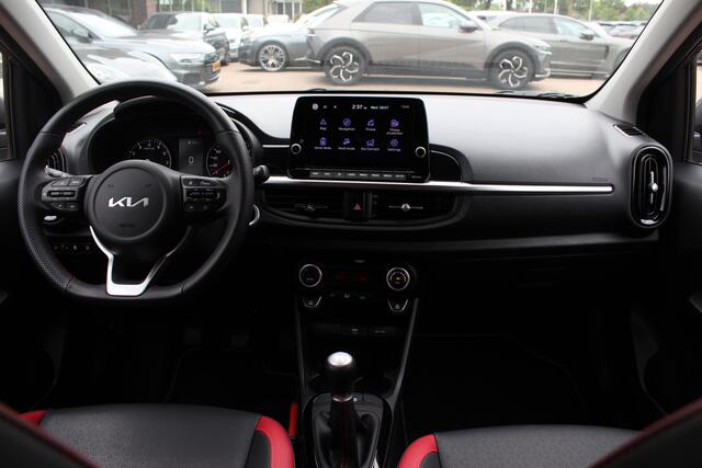 KIA PICANTO 1.0 DPi GT-Line / NL Auto! / 1e Eign. / Camera / CarPlay / Keyless / Leder / 15'' / DAB / Cruise Control