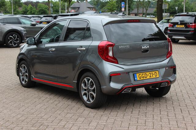 KIA PICANTO 1.0 DPi GT-Line / NL Auto! / 1e Eign. / Camera / CarPlay / Keyless / Leder / 15'' / DAB / Cruise Control