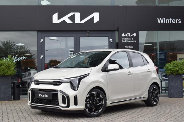 KIA PICANTO 1.0 GDi GT-Line | Climate Control | Schuif/ Kanteldak | Camera + Sensoren | Tot 10 Jr. Kia-Garantie |