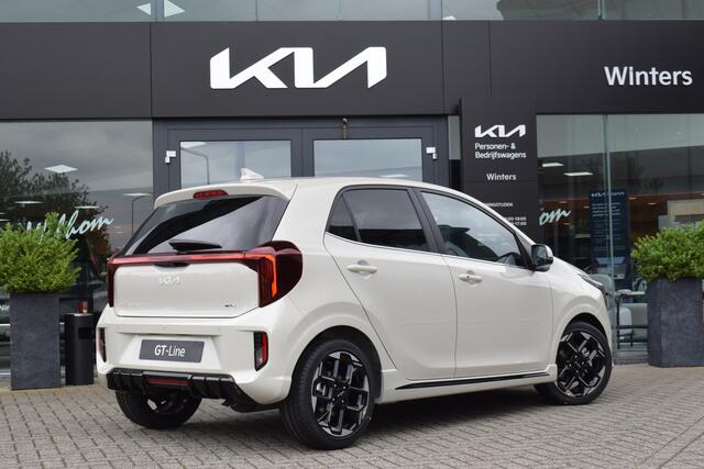 KIA PICANTO 1.0 GDi GT-Line | Climate Control | Schuif/ Kanteldak | Camera + Sensoren | Tot 10 Jr. Kia-Garantie |