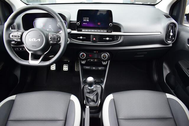KIA PICANTO 1.0 GDi GT-Line | Climate Control | Schuif/ Kanteldak | Camera + Sensoren | Tot 10 Jr. Kia-Garantie |