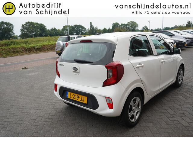 KIA PICANTO 1.0 DPI COMFORTLINE 5P ORIGINEEL NEDERLANDS AIRCO CRUISECONTROL BLUETOOTH RADIO CD AUX USB ELECTR.RAMEN