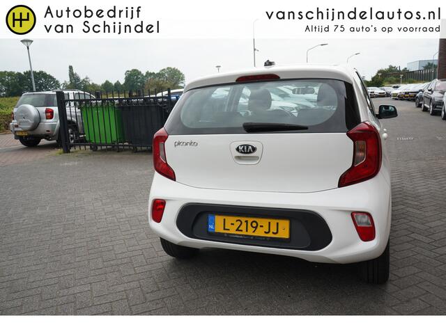 KIA PICANTO 1.0 DPI COMFORTLINE 5P ORIGINEEL NEDERLANDS AIRCO CRUISECONTROL BLUETOOTH RADIO CD AUX USB ELECTR.RAMEN