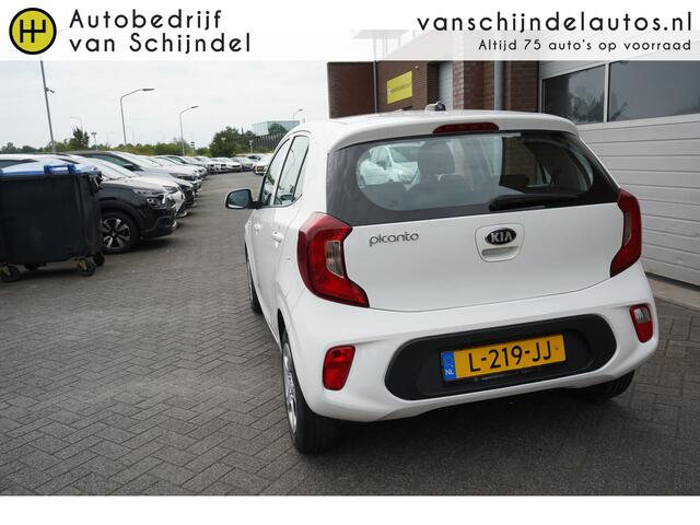 KIA PICANTO 1.0 DPI COMFORTLINE 5P ORIGINEEL NEDERLANDS AIRCO CRUISECONTROL BLUETOOTH RADIO CD AUX USB ELECTR.RAMEN