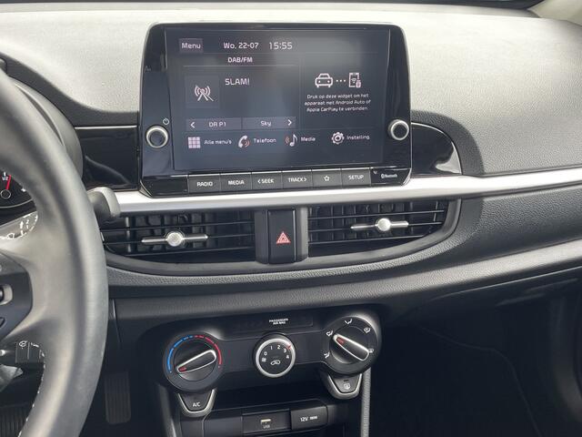 KIA PICANTO 1.0 DPi DynamicLine Automaat Navigatie ( Via Apple Carplay/Android auto ), 14"Lm, Stoel/Stuurverwarming, Achteruitrijcamera