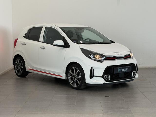 KIA PICANTO 1.2 CVVT GT-Line | Leder | Keyless | Stoel- & Stuurverwarming | Achteruitrijcamera met Parkeersensoren achter | Dode-hoek-detectie