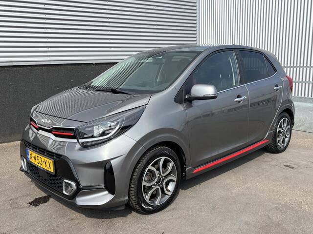 KIA PICANTO 1.0 DPi GT-Line fietsendragerbeugel/ trekhaak, Leder, Navigatie, Climate control, Cruise control, Smart Key, Lichtmetalen velgen, Achteruitrijcamera + parkeersensoren, 1e eigenaar, Nieuw geleverd en dealeronderhouden