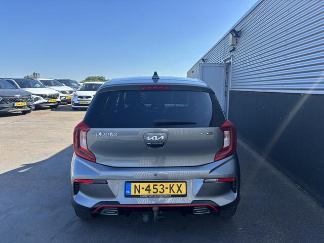 KIA PICANTO 1.0 DPi GT-Line fietsendragerbeugel/ trekhaak, Leder, Navigatie, Climate control, Cruise control, Smart Key, Lichtmetalen velgen, Achteruitrijcamera + parkeersensoren, 1e eigenaar, Nieuw geleverd en dealeronderhouden