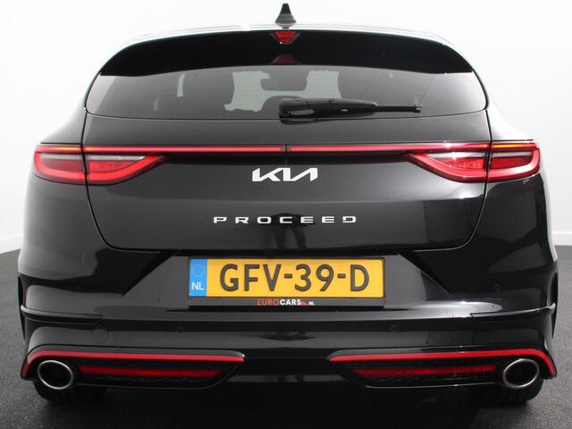 KIA PRO CEE D ProCeed 1.6 T-GDi 204pk Automaat GT Navigatie Apple Carplay/Android Auto Parkeersensoren Camera Adaptive Cruise Control Stoel- en stuurverwarming Elektrische achterklep Keyless Entry/Start Ledverlichting Virtual Cockpit