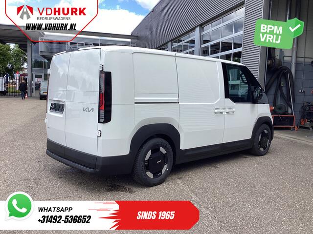 KIA PV5 Elite Executive 71.2 kWh 416 km WLTP L2 Warmtepomp/ 2x Schuifdeur/ Stoelvent./ Stoelverw./ Adapt.Cruise/ Leder/ Navi/ Carplay/ 360 Camera/ Climate