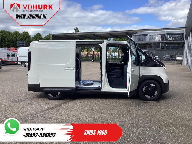 KIA PV5 Elite Executive 71.2 kWh 416 km WLTP L2 Warmtepomp/ 2x Schuifdeur/ Stoelvent./ Stoelverw./ Adapt.Cruise/ Leder/ Navi/ Carplay/ 360 Camera/ Climate