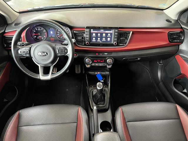 KIA RIO 1.0 TGDI 120pk | Platinum Edition | Navi | Camera | Leder | Pano | 17"| Stoel & Stuur Verwarming | Volledig onderhouden!