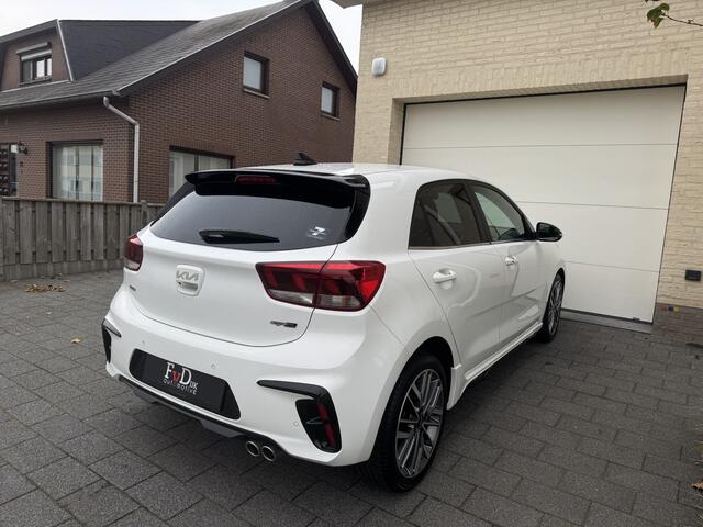 KIA RIO 1.0 T-GDi 100pk GT-Line Facelift Navi Leder Carplay Camera Keyless Stuur en StoelVerwaming DAB Clima 17" Pdc