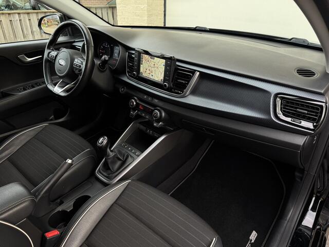 KIA RIO 1.0 T-GDI 100pk GT-Line Navi Leder Carplay Camera Keyless Stuur en StoelVerwaming DAB Clima 17" Pdc GT