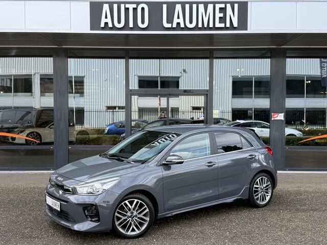 KIA RIO 1.0 T-GDi GT-Line 100 PK 17 inch Navi Camera DAB Apple Carplay Keyless Leder Stof Dodehoek