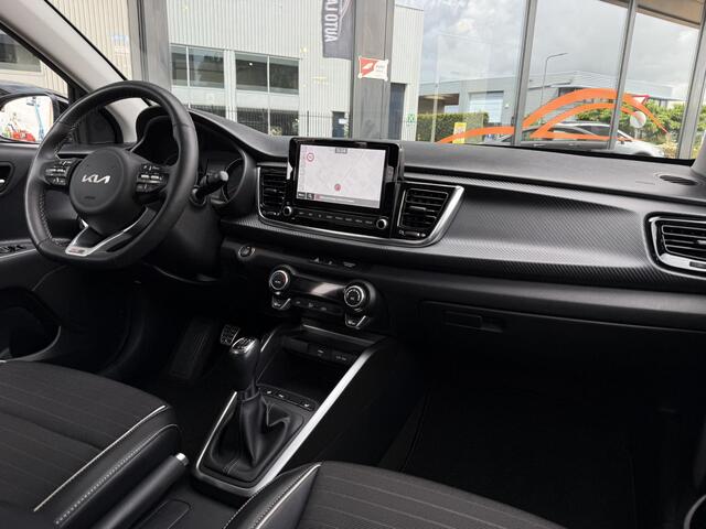 KIA RIO 1.0 T-GDi GT-Line 100 PK 17 inch Navi Camera DAB Apple Carplay Keyless Leder Stof Dodehoek