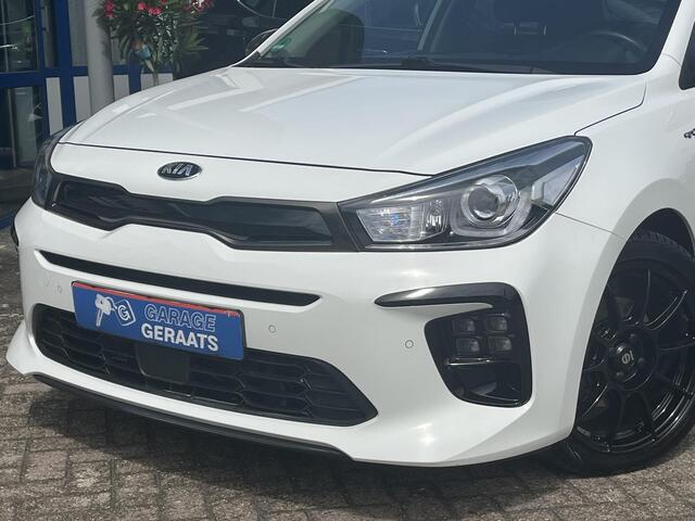 KIA RIO 1.0 TGDI GT-Line | Dodehoekherkenning, Parkeesensoren V+A & Camera, Cruise & Climate Control, CarPlay, Stuur- en stoelverwarming!