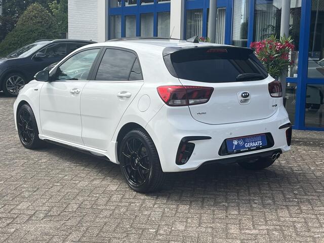 KIA RIO 1.0 TGDI GT-Line | Dodehoekherkenning, Parkeesensoren V+A & Camera, Cruise & Climate Control, CarPlay, Stuur- en stoelverwarming!