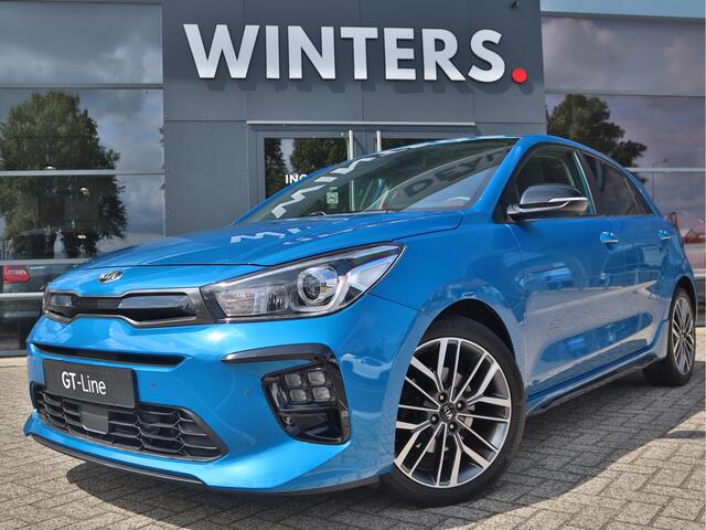 KIA RIO 1.0 T-GDi MHEV GT-Line 120pk Navigatie | Camera | LED | Stoelverwarming | 17 inch LMV | tot 10 jaar Garantie