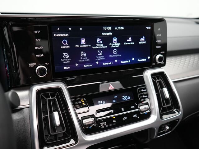 KIA SORENTO 1.6 T-GDI Plug-in Hybrid 4WD ExecutiveLine 265pk Dealer O.H PHEV | Panodak | Adaptive Cruise | 360 Camera | Lederen Comfortztels Memory & Ventilatie | BOSE Sound | Spiegelcamera's | 19"L.M | Keyless |