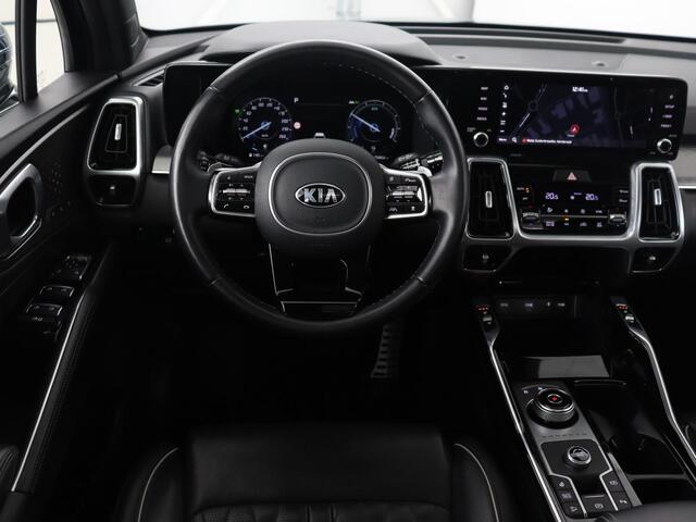 KIA SORENTO 1.6 T-GDI Hybrid 2WD ExecutiveLine 7-persoons | Panoramadak | Stoelventilatie | Trekhaak | Head-Up | Leder | 360 Camera | Achterbankverwarming | Carplay | Keyless | Sfeerverlichting