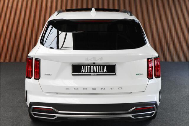 KIA SORENTO 1.6 T-GDI Plug-in Hybrid 4WD 7p. Pano Leer 360° Bose ACC Navi PDC Climate voor & achter Elektr. achterklep Afneembare trekhaak Metallic lak LM velgen Fabrieksgarantie tot 4-2029 BTW auto