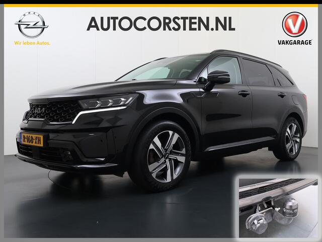 KIA SORENTO 1.6T-GDI 230PK Hybrid Aut. 7-Persoons Adap.Cruise Leder Panoramadak Bose®-Audio Stuur+Stoel+Achterbank Verwarming Elek.Stoelen Apple Carplay Android Auto DynamicPlusLine Elek.Achterklep Keyless Ecc Navi Camera Pdc Privacy Glas Lmv 19" Led DAB Isofix 1e Ei