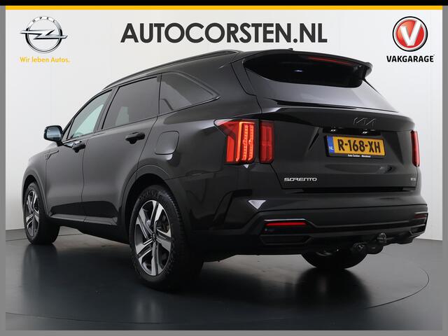KIA SORENTO 1.6T-GDI 230PK Hybrid Aut. 7-Persoons Adap.Cruise Leder Panoramadak Bose®-Audio Stuur+Stoel+Achterbank Verwarming Elek.Stoelen Apple Carplay Android Auto DynamicPlusLine Elek.Achterklep Keyless Ecc Navi Camera Pdc Privacy Glas Lmv 19" Led DAB Isofix 1e Ei