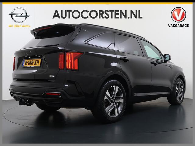 KIA SORENTO 1.6T-GDI 230PK Hybrid Aut. 7-Persoons Adap.Cruise Leder Panoramadak Bose®-Audio Stuur+Stoel+Achterbank Verwarming Elek.Stoelen Apple Carplay Android Auto DynamicPlusLine Elek.Achterklep Keyless Ecc Navi Camera Pdc Privacy Glas Lmv 19" Led DAB Isofix 1e Ei