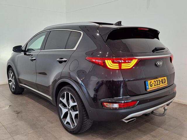 KIA SPORTAGE 1.6 T-GDI 4WD GT-Line PlusLine | Trekhaak afneembaar 1.600 KG | Leder | Xenon | Navigatie | Climate Control | Cruise Control | Panoramadak | Lichtmetalen velgen 19"