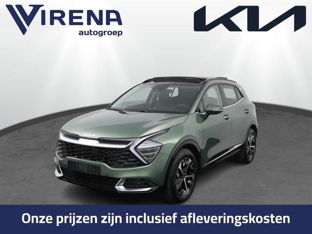 KIA SPORTAGE 1.6 T-GDi Hybrid DynamicPlusLine - Prijs incl. inruilpremie - Schuif-/kanteldak - Stoel-/stuurverwarming - Navigatie Fabrieksgarantie tot 07-2032