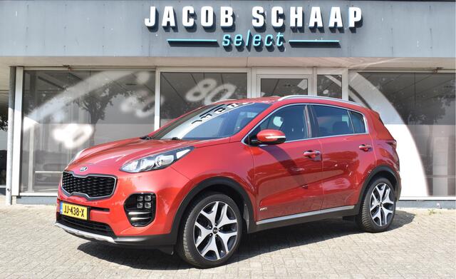 KIA SPORTAGE 1.6 T-GDI 4WD GT-Line First Edition / Trekhaak / Navi / 19" LM / Cruise / Leder / Keyless
