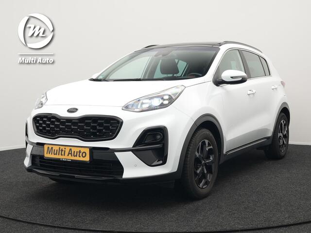KIA SPORTAGE 1.6 T-GDI Black Edition | Panodak | Elektrische Lederen Sportstoelen | JBL Audio | Carplay | Navigatie | Camera | Stuur/Stoel Verwarming |