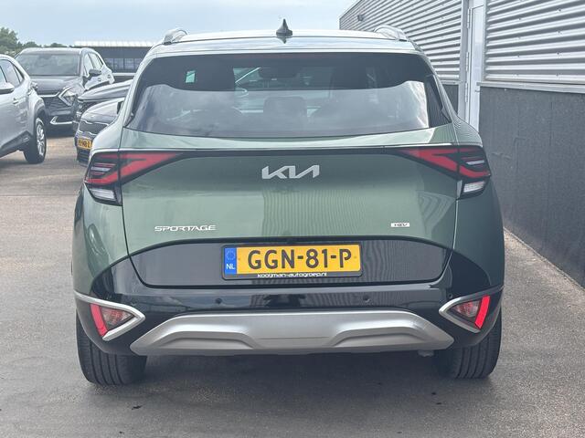 KIA SPORTAGE 1.6 T-GDi Hybrid DynamicPlusLine Schuif/kanteldak, Stoel- & Stuurwiel verwarmd, Navigatie, PDC, LED, NL-auto! BTW-auto,