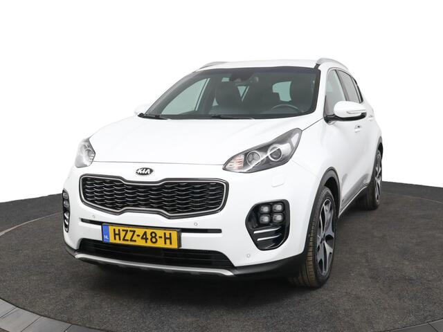 KIA SPORTAGE 1.6 T-GDI 4WD GT-Line PlusLine Airco - Cruise Control - Climate Control - Dodehoek Detectie - Lederen Bekleding - Navigatie - Stoel/Stuur Verwarming - 12 Maanden BOVAG Garantie