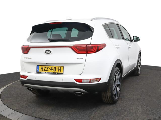 KIA SPORTAGE 1.6 T-GDI 4WD GT-Line PlusLine Airco - Cruise Control - Climate Control - Dodehoek Detectie - Lederen Bekleding - Navigatie - Stoel/Stuur Verwarming - 12 Maanden BOVAG Garantie