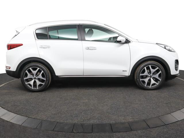 KIA SPORTAGE 1.6 T-GDI 4WD GT-Line PlusLine Airco - Cruise Control - Climate Control - Dodehoek Detectie - Lederen Bekleding - Navigatie - Stoel/Stuur Verwarming - 12 Maanden BOVAG Garantie
