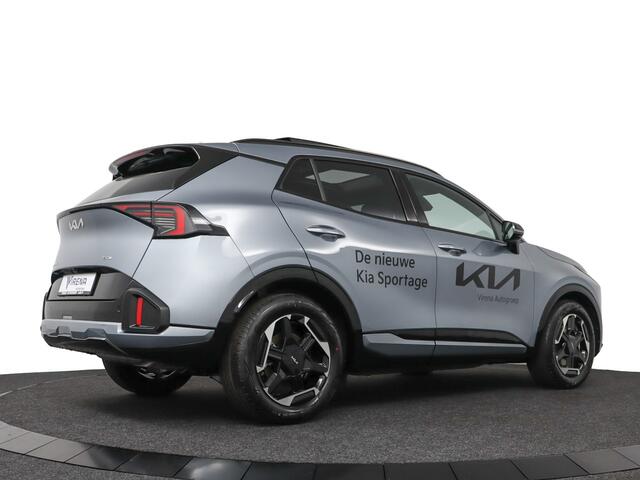 KIA SPORTAGE 1.6 T-GDi Hybrid GT-Line - Stoel/stuur verwarming - Schuif/kanteldak - LED verlichting - Head up Display - Keyless entry/start - 18'' lichtmetalen velgen - Fabrieksgarantie tot 09-2032