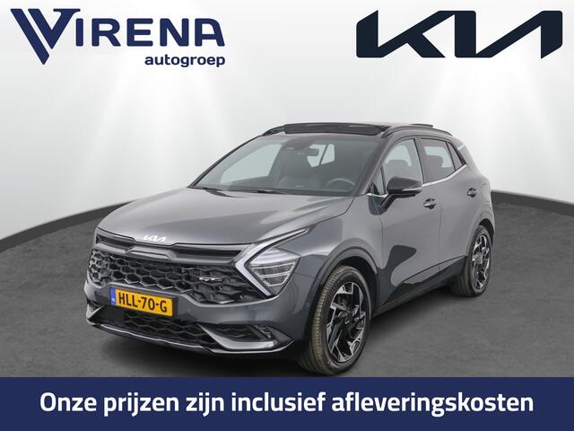 KIA SPORTAGE 1.6 T-GDi Plug-in Hybrid AWD GT-PlusLine - Kantel/Schuifdak - 360 graden camera - Stoelverwarming/ventilatie - Navigatie - Climate Control Fabrieksgarantie tot 04-2032 of 150.000 km