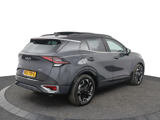 KIA SPORTAGE 1.6 T-GDi Plug-in Hybrid AWD GT-PlusLine - Kantel/Schuifdak - 360 graden camera - Stoelverwarming/ventilatie - Navigatie - Climate Control Fabrieksgarantie tot 04-2032 of 150.000 km