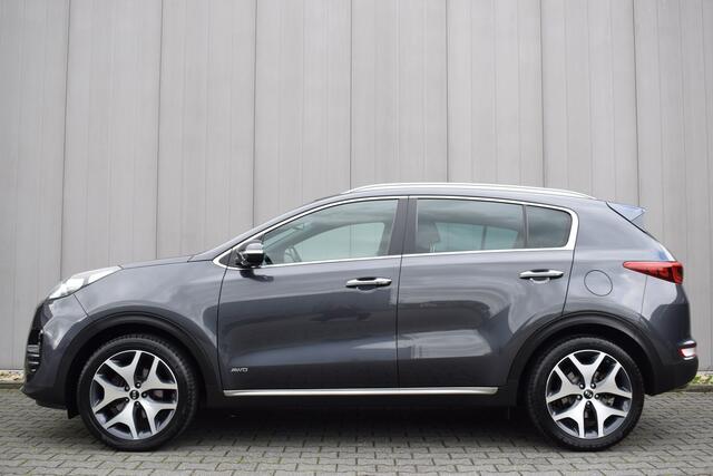 KIA SPORTAGE 1.6 T-GDI 4WD Automaat GT-Line Panoramadak | Zwart leder | Camera | Full Map Navi | Trekhaak