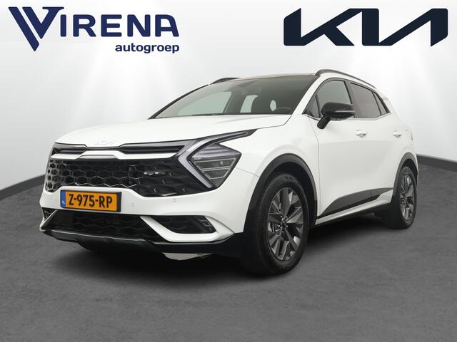 KIA SPORTAGE 1.6 T-GDi Hybrid GT-Line Apple Carplay/Android Auto - Cruise Control - Dodehoekdetectie - Navigatie - Panoram Dak - Stuur/Stoel Verwarming Fabrieksgarantie tot 06-2031
