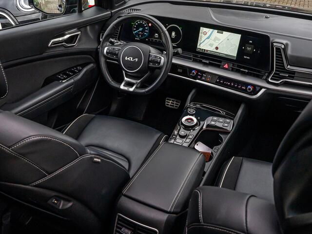 KIA SPORTAGE 1.6 T-GDi Hybrid GT-PlusLine PANO 360 CAMERA LED LEDER STUUR EN STOELVERW V + A BOMVOL!!!