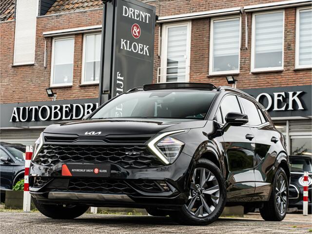 KIA SPORTAGE 1.6 T-GDi Hybrid GT-PlusLine PANO 360 CAMERA LED LEDER STUUR EN STOELVERW V + A BOMVOL!!!