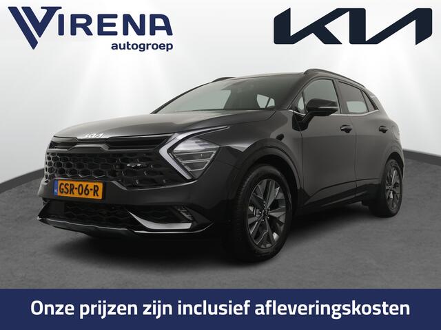 KIA SPORTAGE 1.6 T-GDi Hybrid GT-Line Apple Carplay/Android Auto - Cruise Control - Dodehoekdetectie - Panorama Dak - Navigatie - Stuur/Stoelverwarming - Fabrieksgarantie tot 11-2031