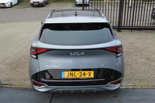 KIA SPORTAGE 1.6 T-GDi Hybrid GT-PlusLine Panoramadak/Harman Kardon/360 Camera/Stoelventilatie/Best. stoel met geheugen/Adaptive cruise control/Keyless/Apple carplay/Stoel en stuurverwarming/Draadloos laden/Lane assist